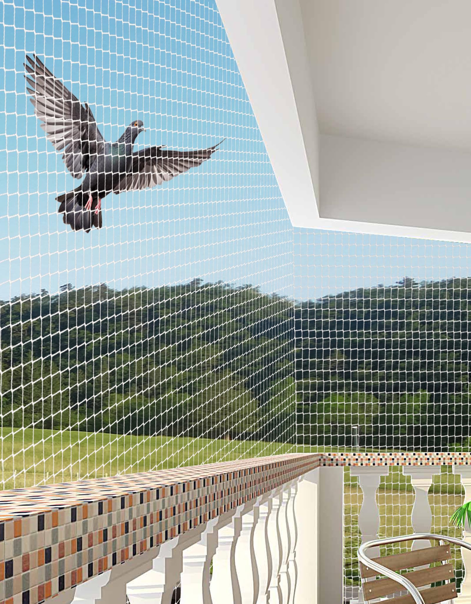 Bird Net Installation